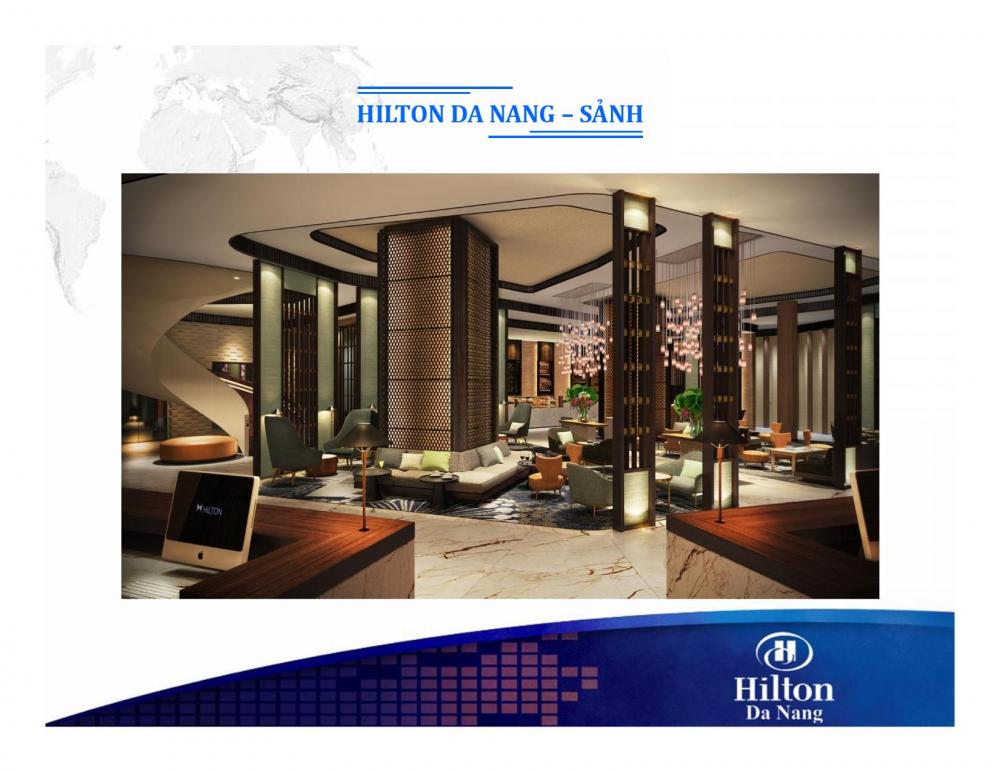 Sảnh khách sạn Hilton Da Nang