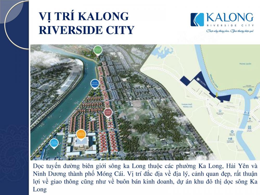 vị trí KaLong Riverside City  