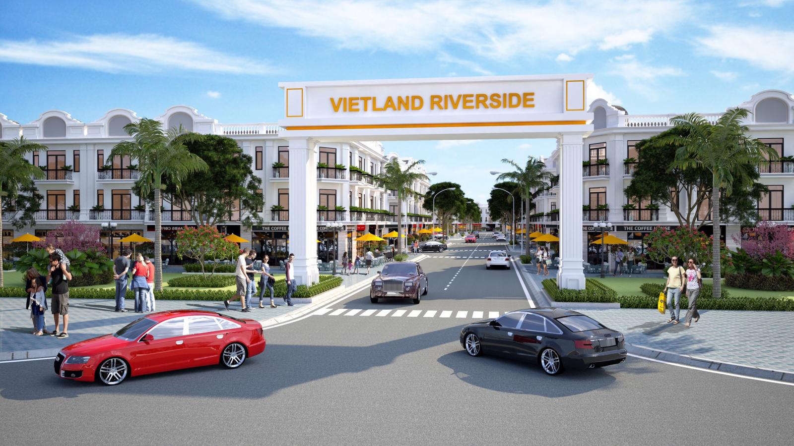 Cổng chào dự án Vietland Riverside