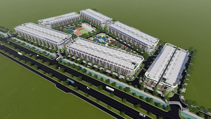 Phối cảnh dự án Đình Tổ Luxury Homes tại Thuận Thành, tỉnh Bắc Ninh